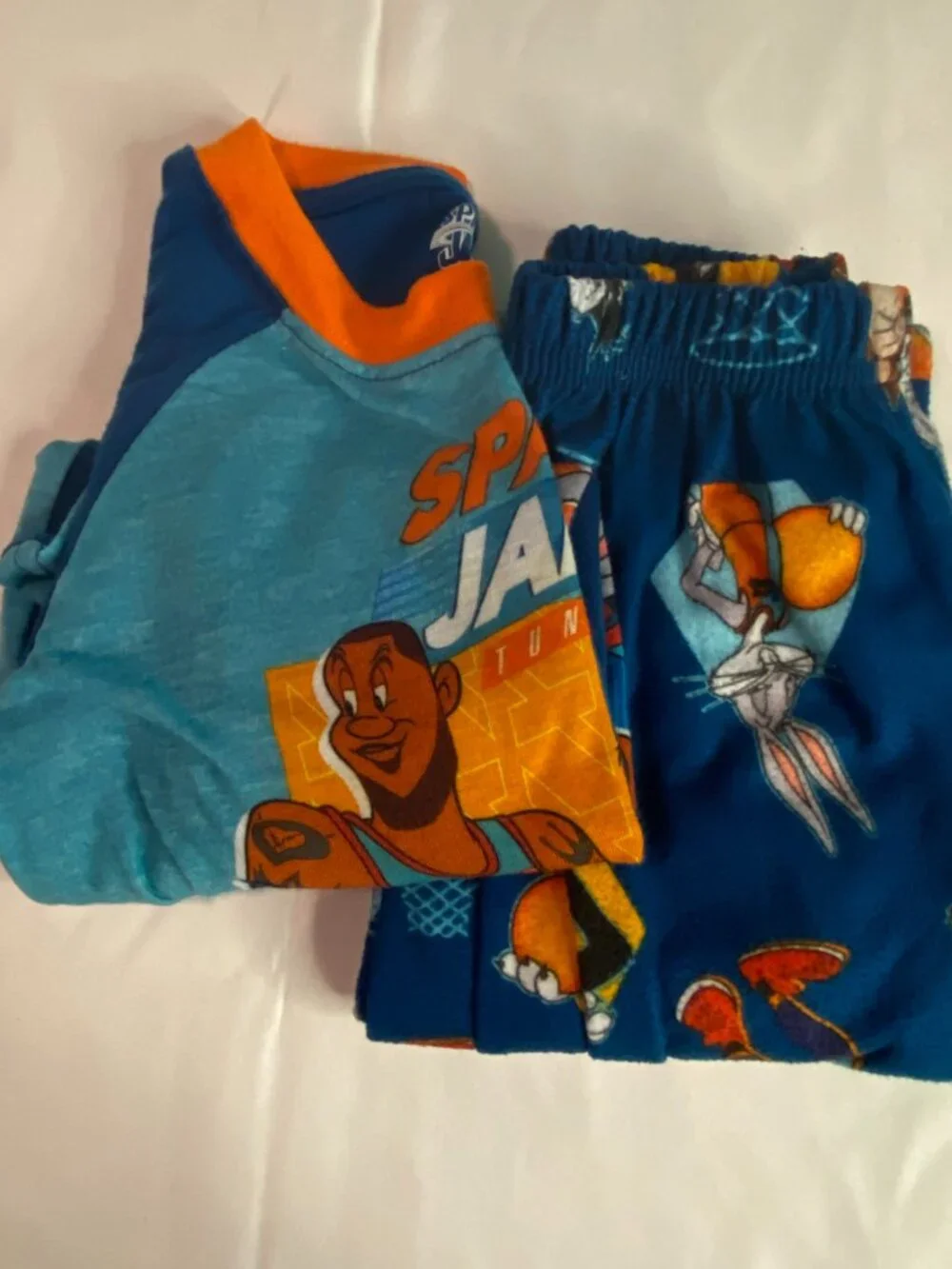 Space Jam A New Legacy 2-Piece Pajama Set Boys Size 4/5